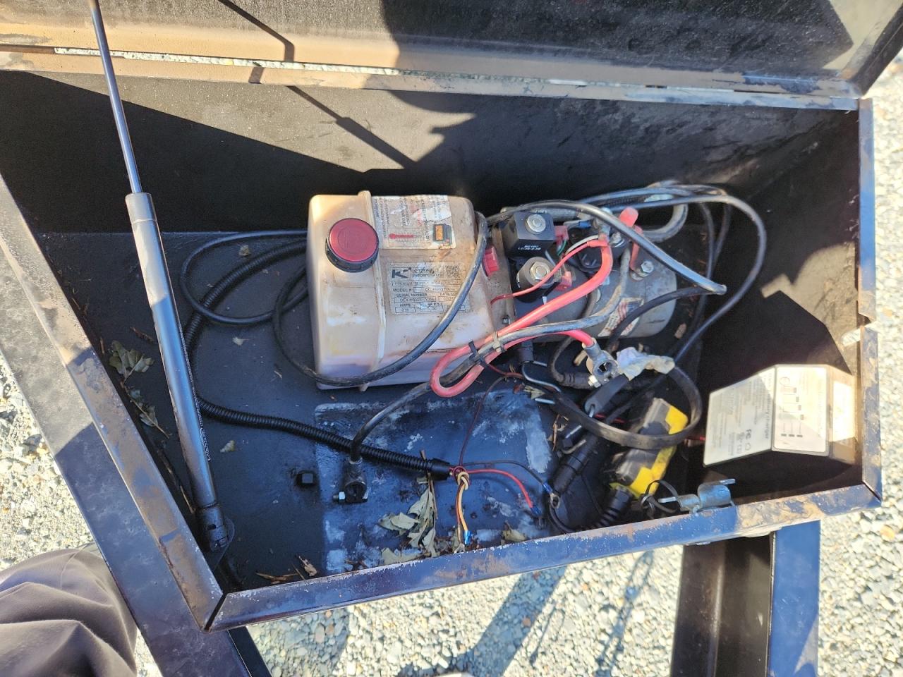 Lot #3294461540 2023 PARK TRAILERS DUMP TRAILER 7X14