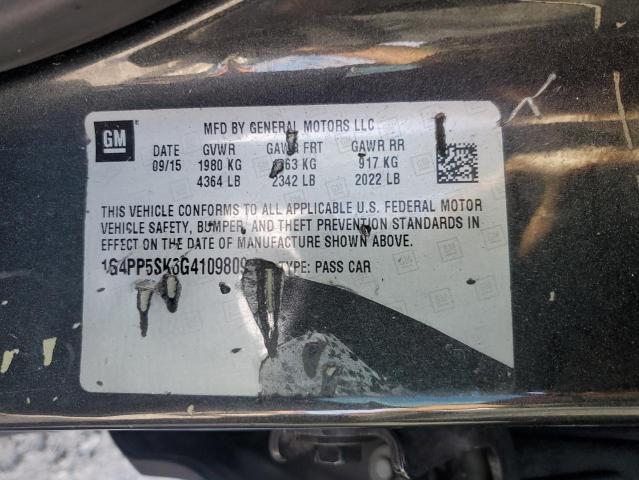 2016 BUICK VERANO #3294313879