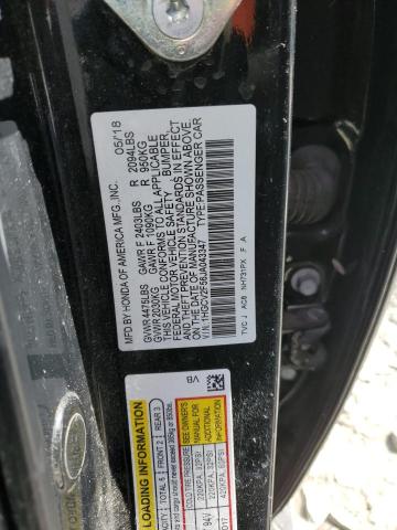 2018 HONDA ACCORD EXL #3292378294