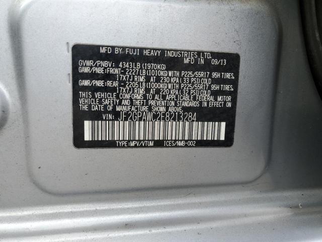 2014 SUBARU XV CROSSTR - JF2GPAWC2E8213284