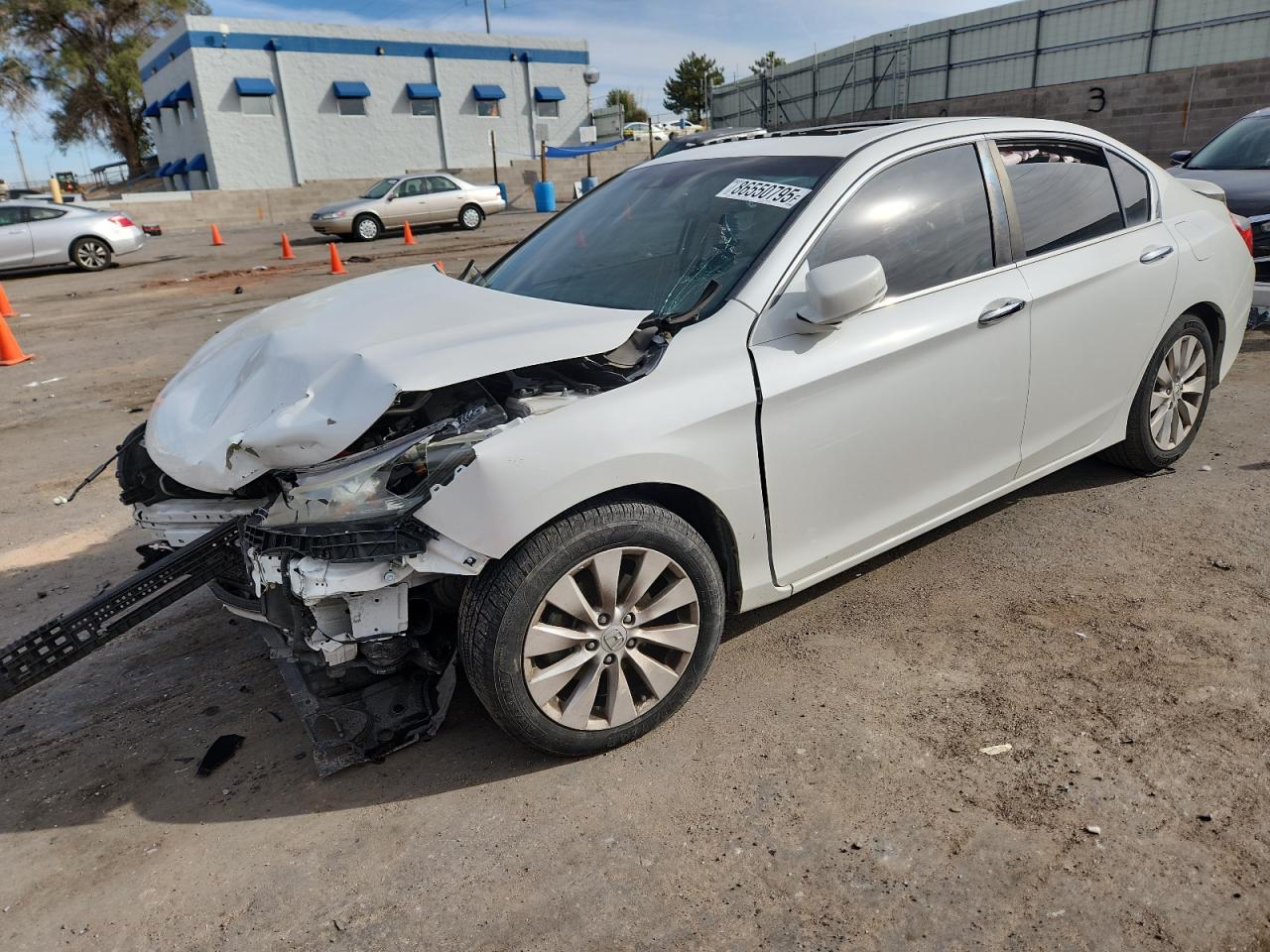Lot #3290239202 2015 HONDA ACCORD EXL