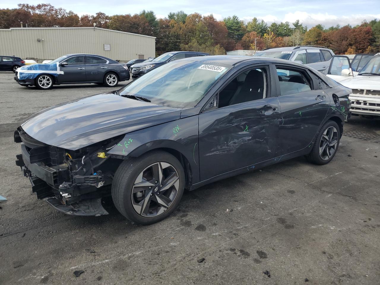 Lot #3281663398 2022 HYUNDAI ELANTRA SE