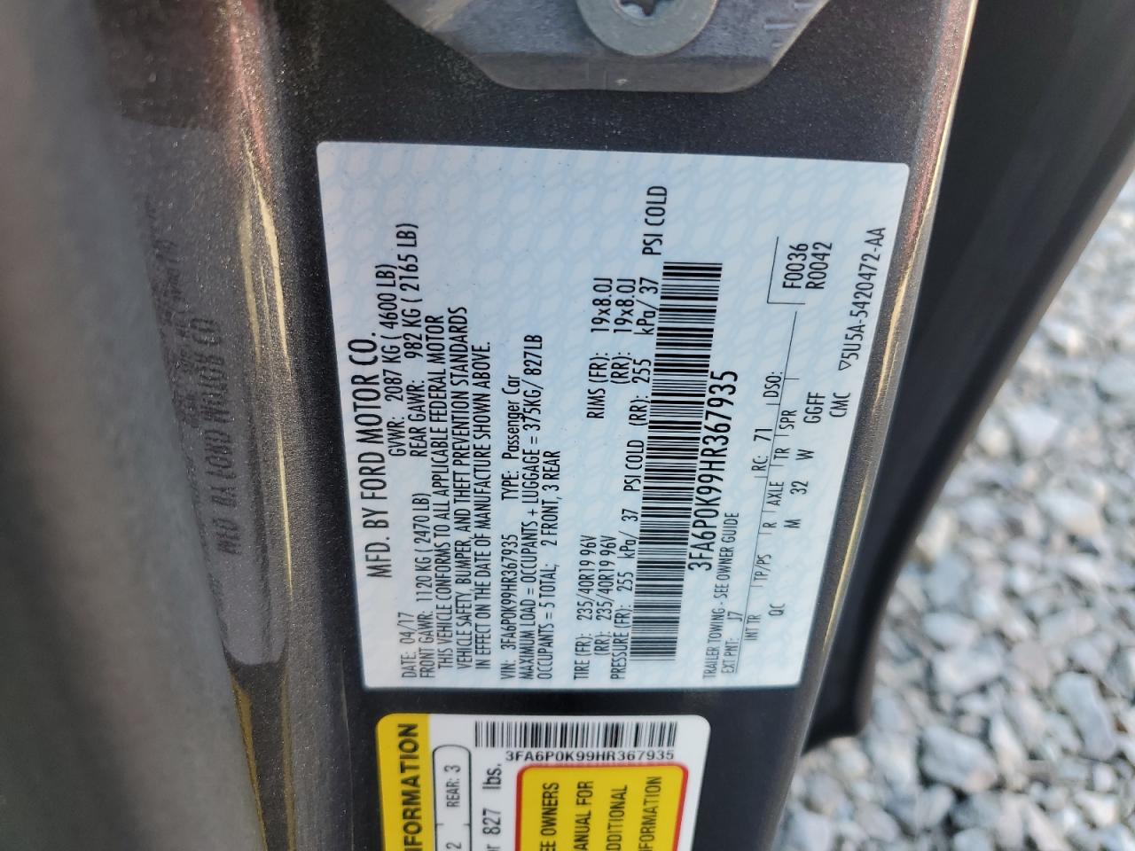 FORD FUSION TITANIUM