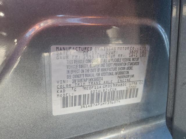 2017 NISSAN SENTRA S #3296953825