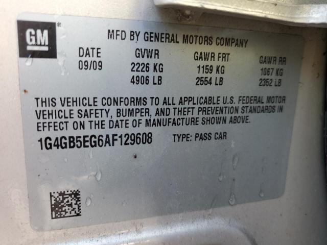 2010 BUICK LACROSSE C #3302799909