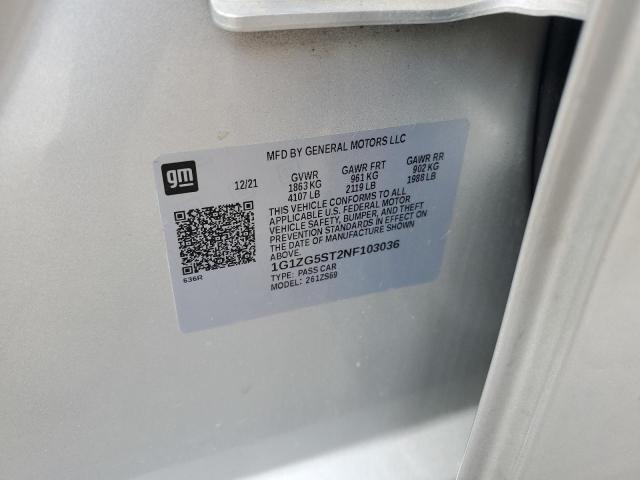 2022 CHEVROLET MALIBU RS #3294429491