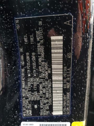 2017 TOYOTA SIENNA SE #3287886265