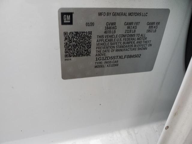 2020 CHEVROLET MALIBU LT #3281696898