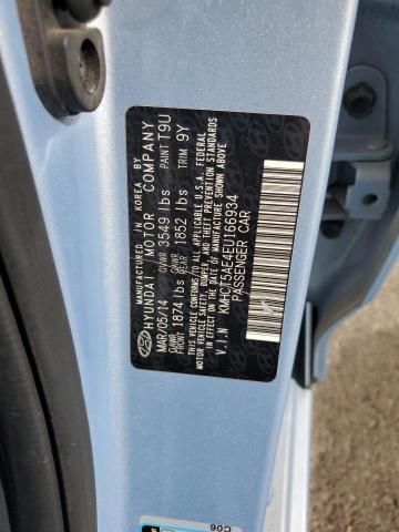 2014 HYUNDAI ACCENT GLS - KMHCT5AE4EU166934