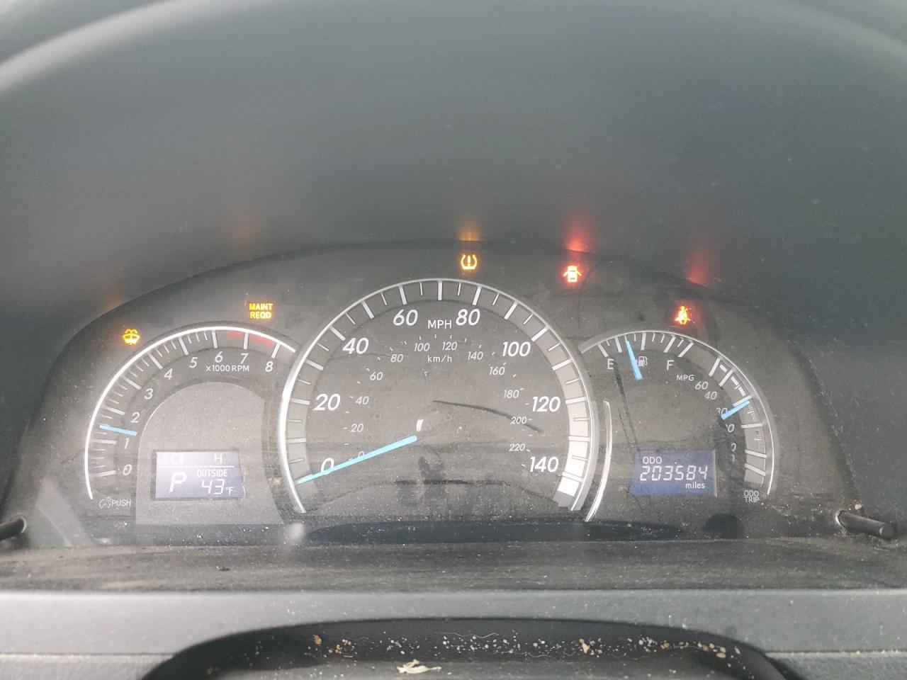 Lot #3304550439 2012 TOYOTA CAMRY BASE