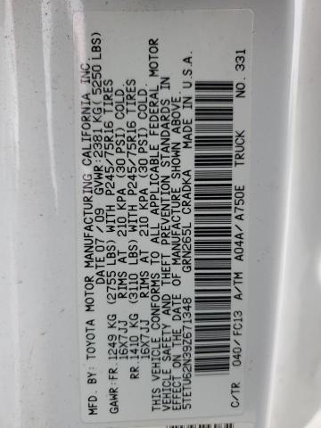 2009 TOYOTA TACOMA PRE #3285806670