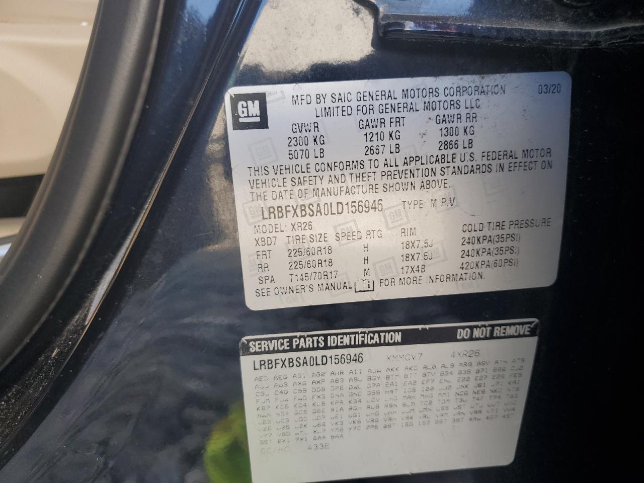 BUICK ENVISION PREFERRED