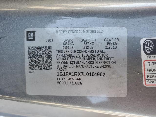 2020 CHEVROLET CAMARO LS #3302632015