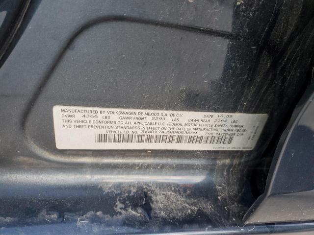 2010 VOLKSWAGEN JETTA SE - 3VWRX7AJ9AM053889