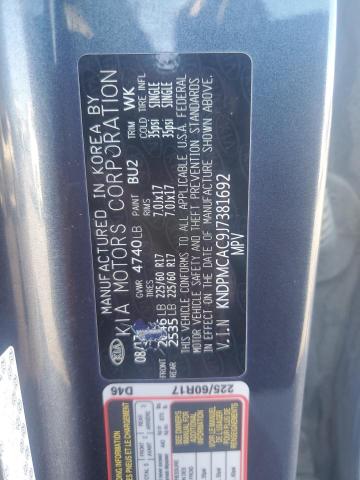 2018 KIA SPORTAGE L - KNDPMCAC9J7381692