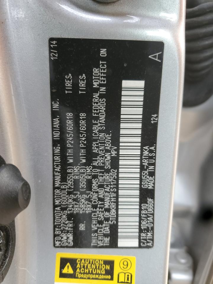 TOYOTA HIGHLANDER LE