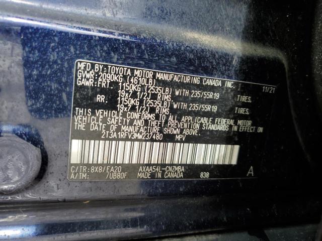 2021 TOYOTA RAV4 XLE P #3310319958