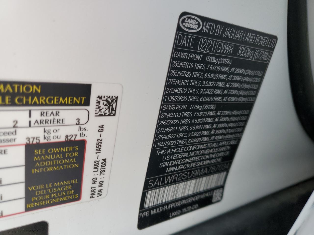 LAND ROVER RANGE ROVER HSE SILVER EDITION