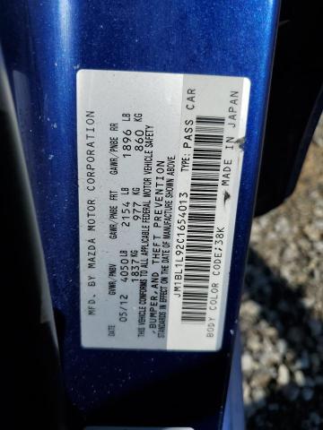 2012 MAZDA 3 S - JM1BL1L92C1654013