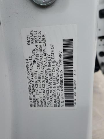 2022 HONDA ODYSSEY EX #3304735903