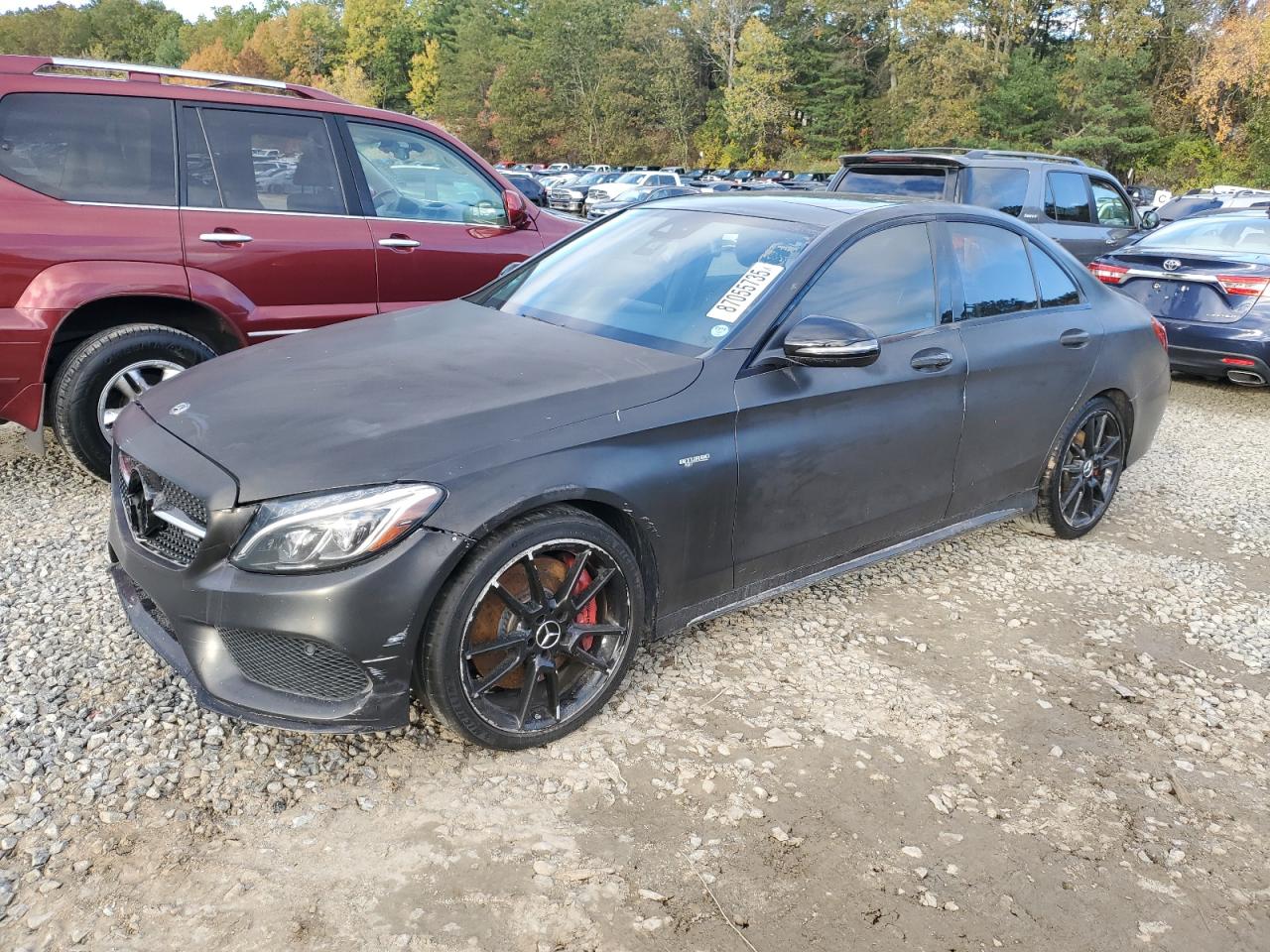 Lot #3268260045 2018 MERCEDES-BENZ C 43 4MATI
