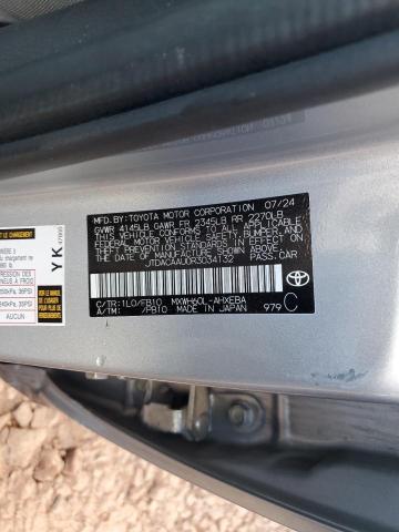 2024 TOYOTA PRIUS LE #3294542623