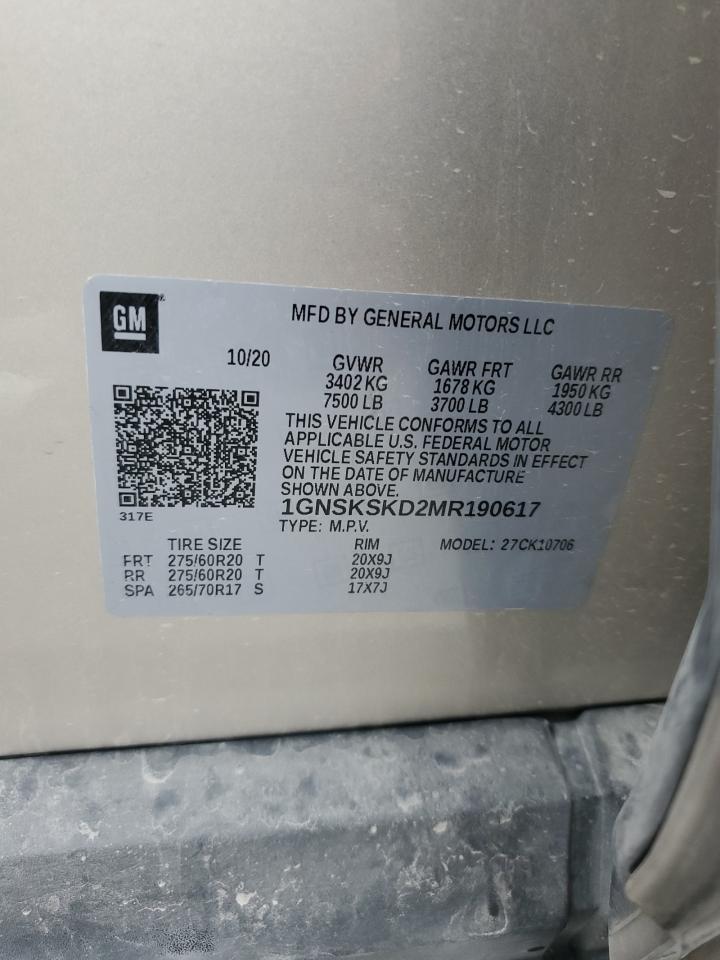 CHEVROLET TAHOE K1500 PREMIER