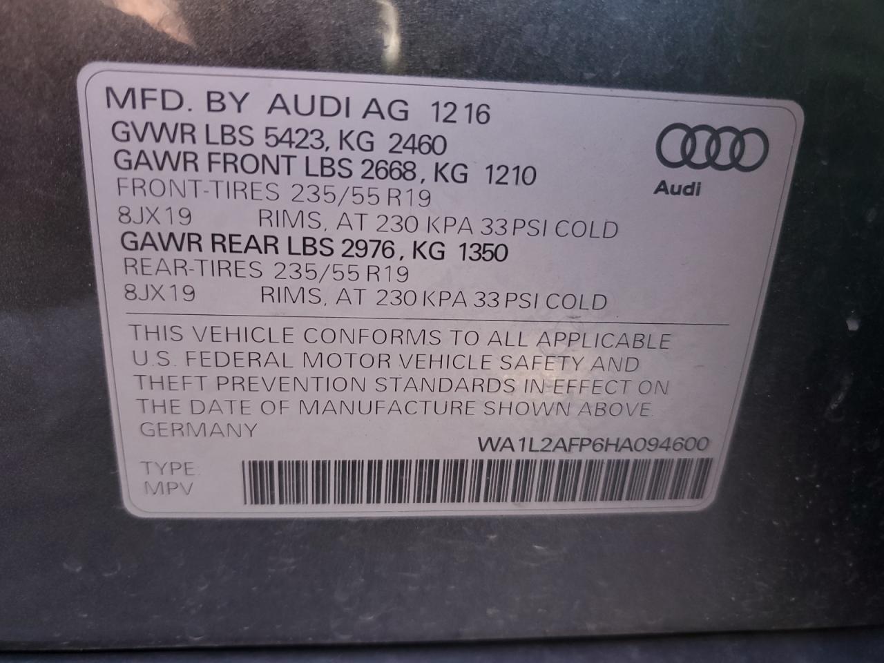 AUDI Q5 PREMIUM PLUS