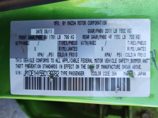 2011 MAZDA MAZDA2 - JM1DE1HY5B0130782