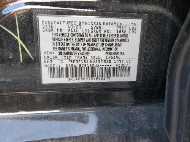 2024 NISSAN SENTRA S 3N1AB8BV7RY242599