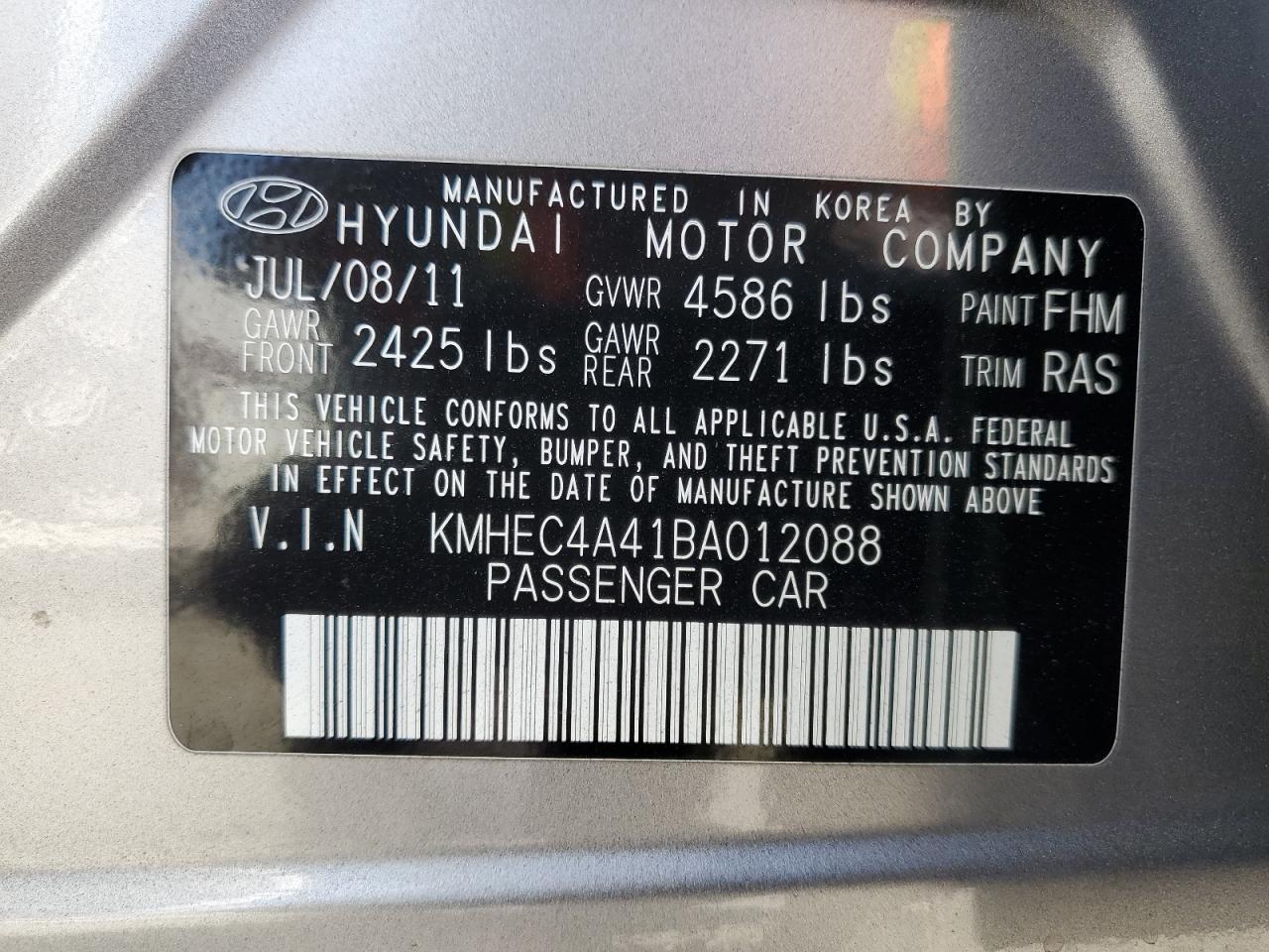 HYUNDAI SONATA HYBRID