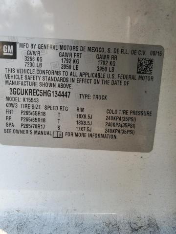 2017 CHEVROLET SILVERADO #3316715411