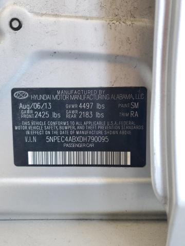 2013 HYUNDAI SONATA SE - 5NPEC4ABXDH790095
