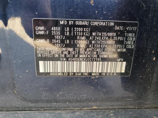 2018 SUBARU OUTBACK 3.6R LIMITED #3292666597