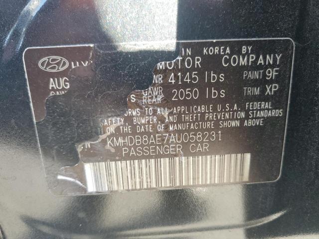 2010 HYUNDAI ELANTRA TO #3282528897