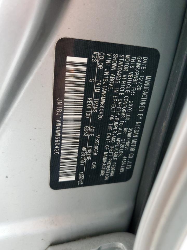 Lot #3315976095 2021 NISSAN ROGUE SPORT S