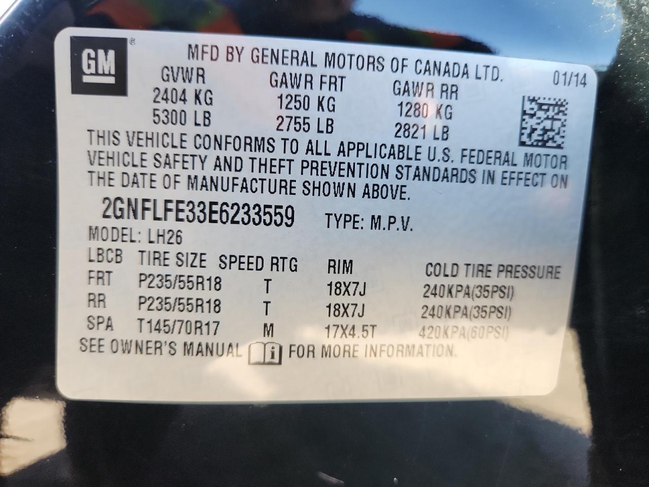 CHEVROLET EQUINOX LT