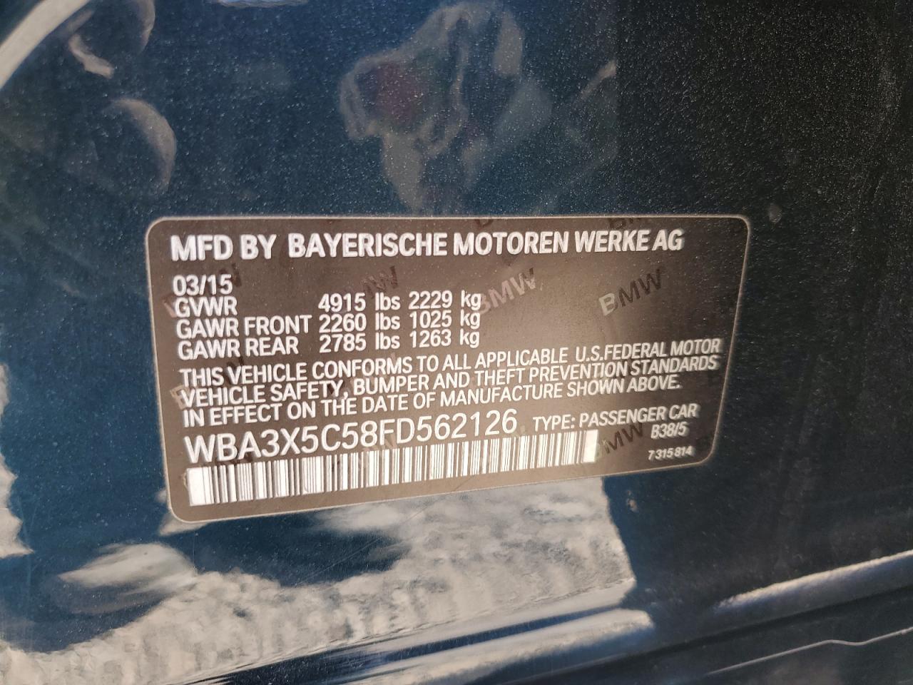 BMW 3 SERIES GT XIGT