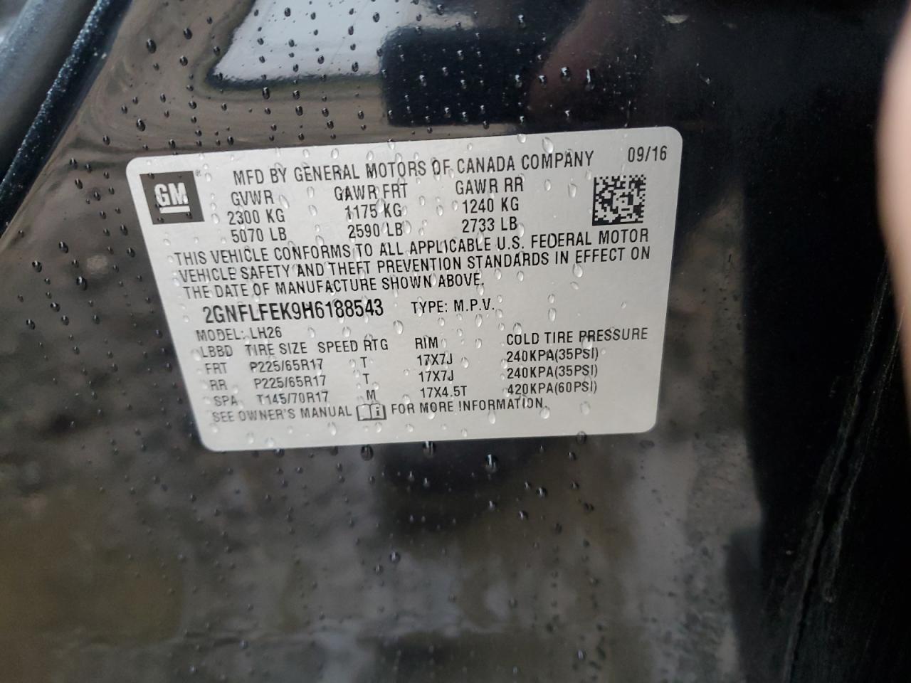 CHEVROLET EQUINOX LT