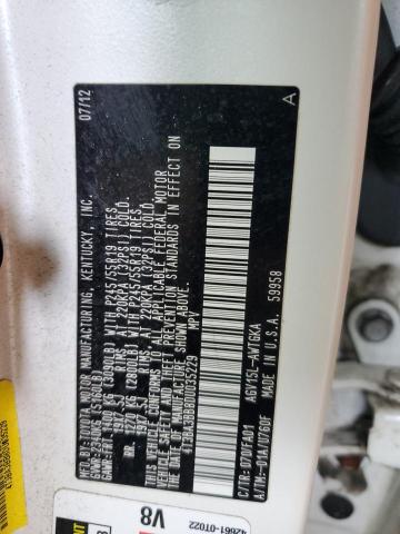 2013 TOYOTA VENZA LE - 4T3BA3BB8DU035229