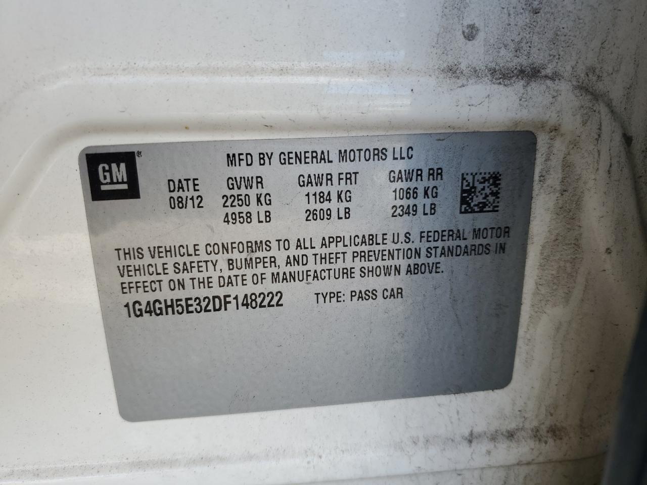 BUICK LACROSSE PREMIUM