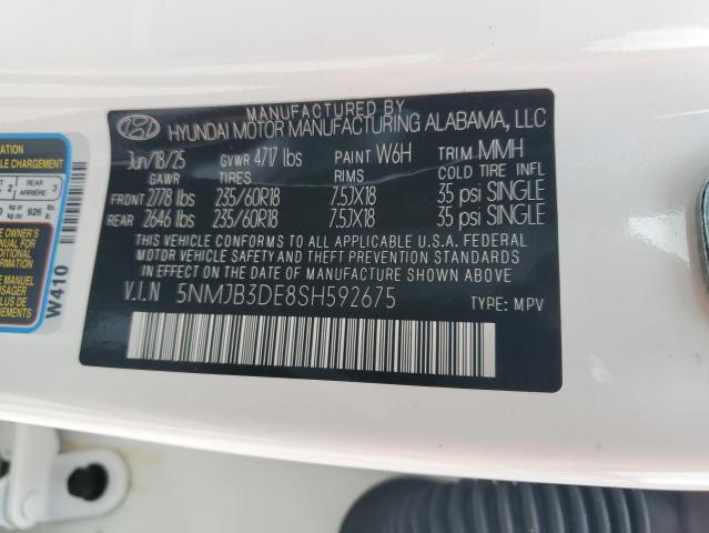 2025 HYUNDAI TUCSON SEL - 5NMJB3DE8SH592675