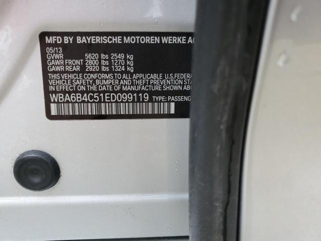 2014 BMW 650 XI GRA #3280304994