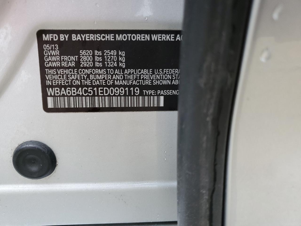 BMW 6 SERIES XI GRAN COUPE