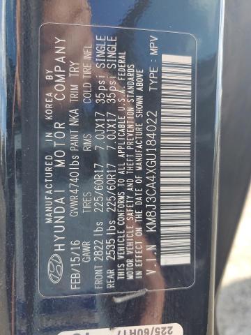 2016 HYUNDAI TUCSON LIM #3281643418