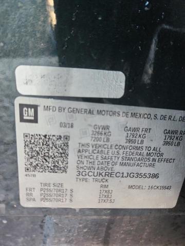 2018 CHEVROLET SILVERADO #3290484514