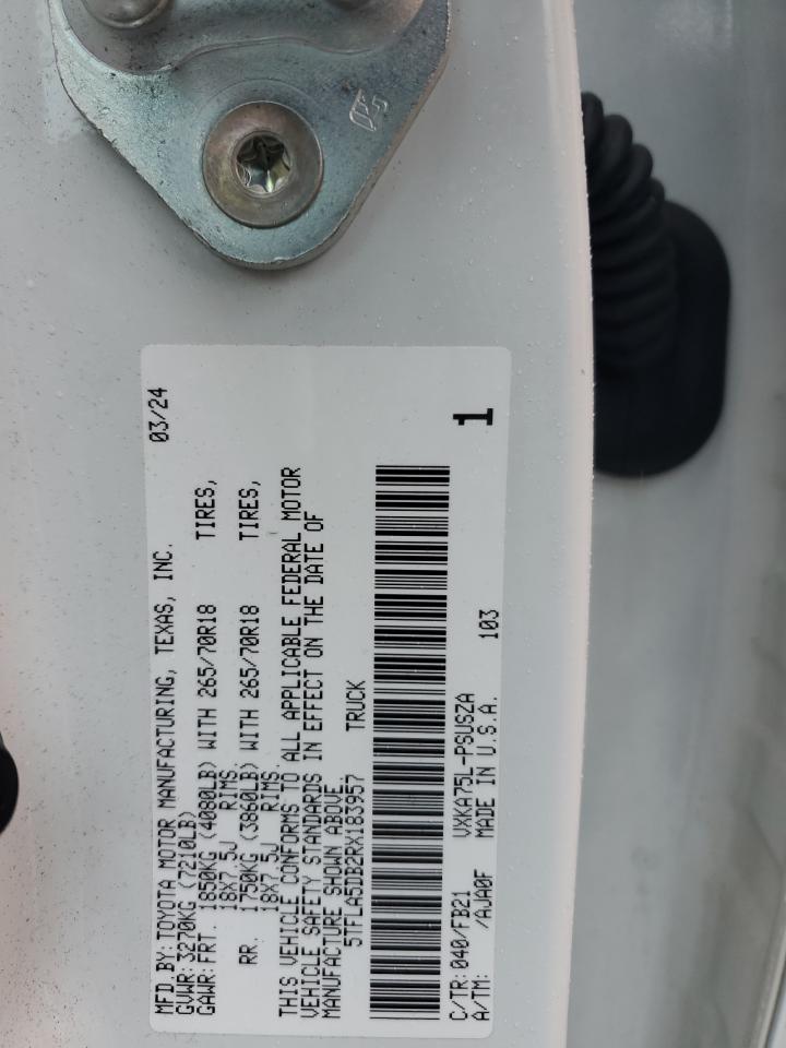 TOYOTA TUNDRA CREWMAX SR