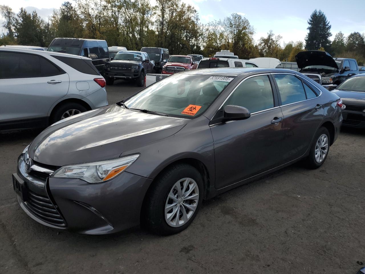 Lot #3284087599 2015 TOYOTA CAMRY LE