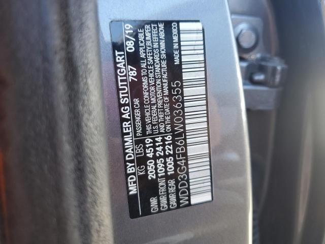 2020 MERCEDES-BENZ A 220 4MAT WDD3G4FB6LW036355