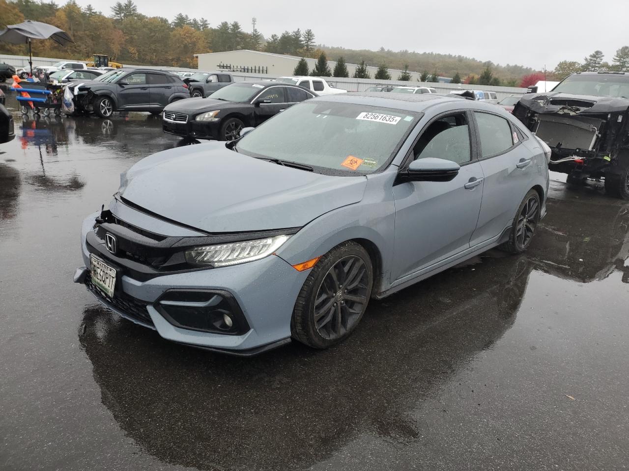 Lot #3291301462 2021 HONDA CIVIC SPOR